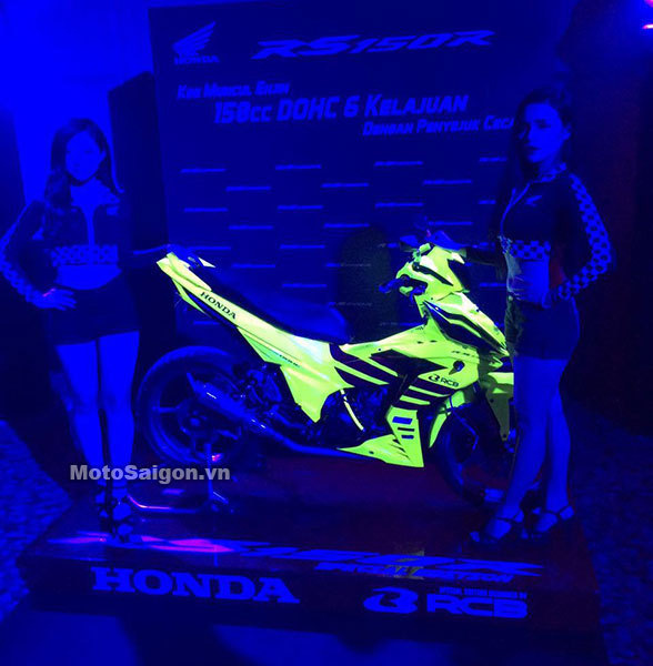 Honda Winner 150 độ Racing Boy với sơn vàng nổi bật 2