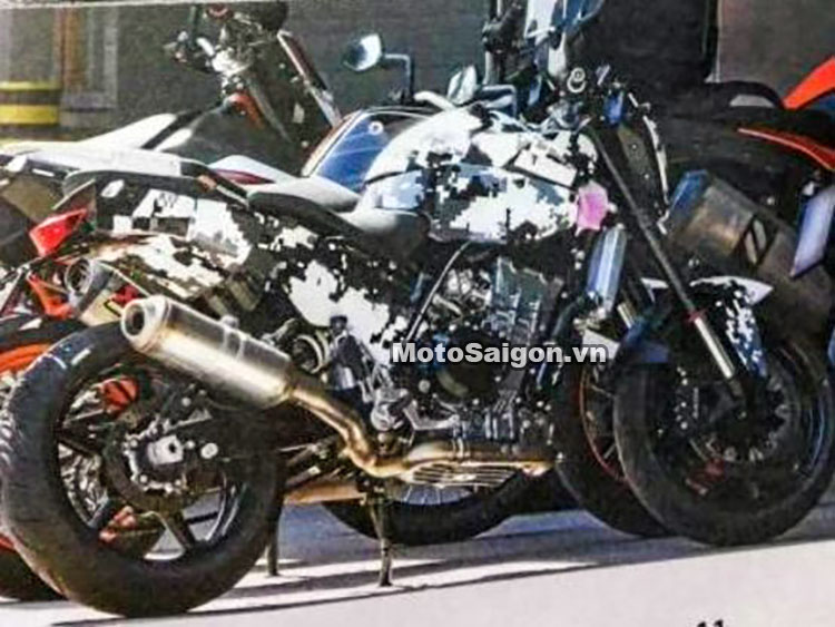 KTM Duke 800 mẫu xe moto mới 2017 của KTM