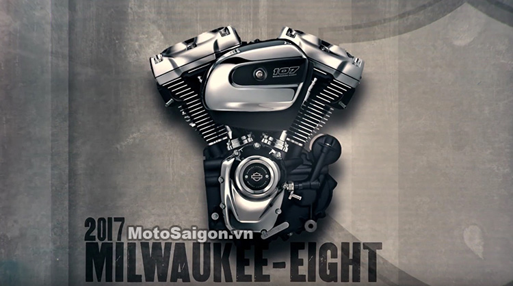 Đông cơ mới của Harley: Milwaukee-Eight 2017
