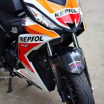 Winner 150 màu trắng dán tem decal Repsol