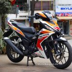 Winner 150 màu trắng dán tem decal Repsol