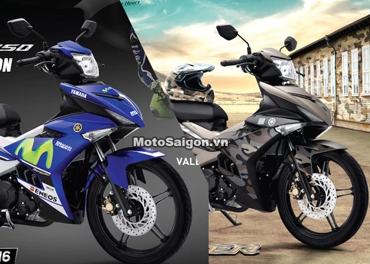 Exciter 150 Camo & Movistar 2017 mới
