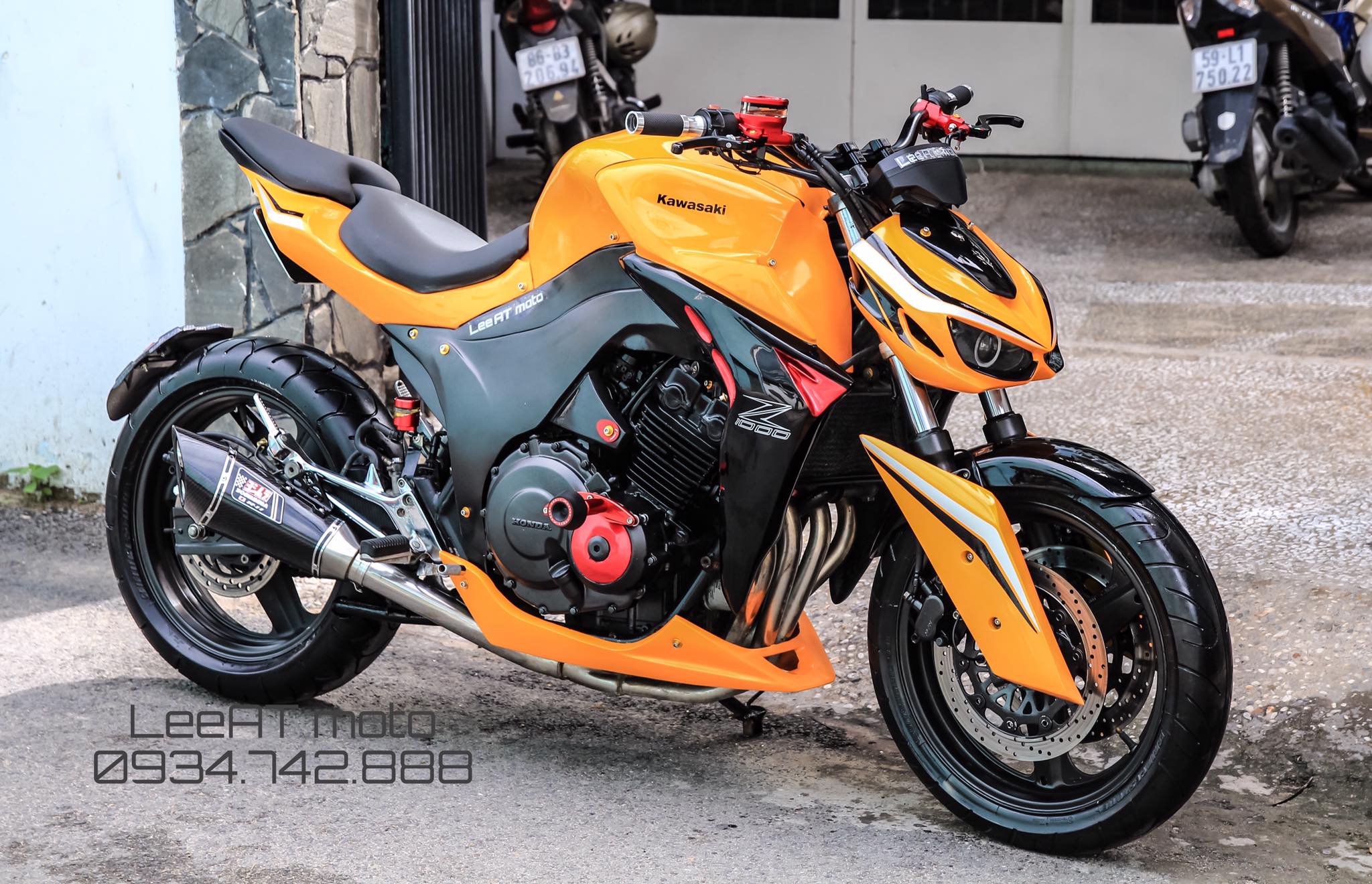 Honda CB400 độ full Z1000 2016 Motosaigon