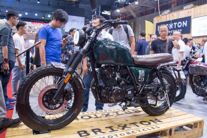 brixton 125 scrambler